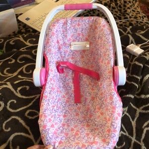Doll car seat